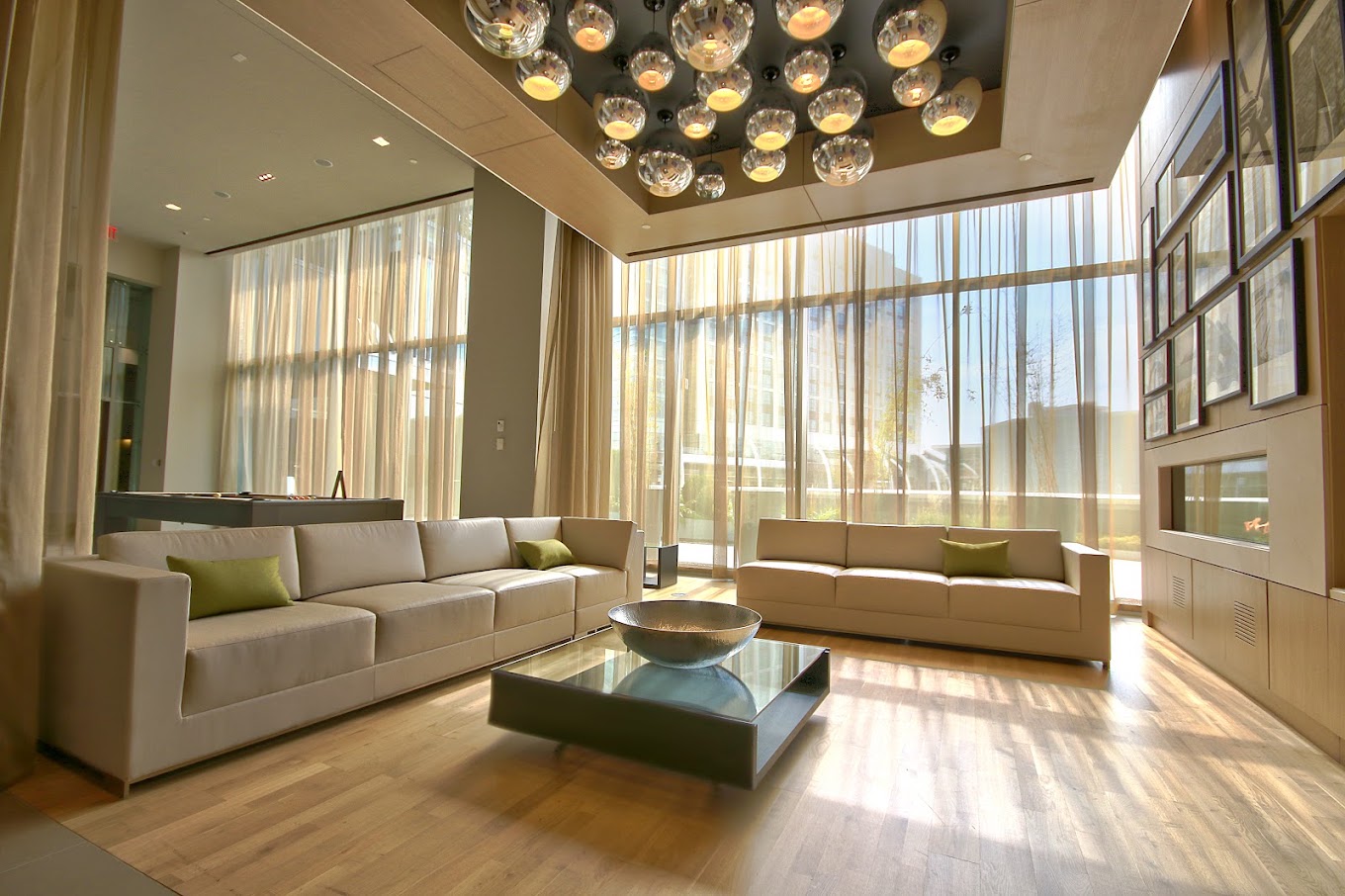 Elegant living room interior